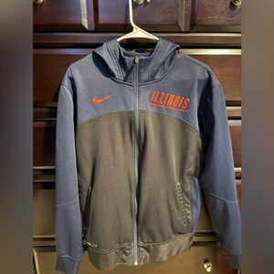 Illinois x Nike Men’s Zip Up Jacket/Hoodie